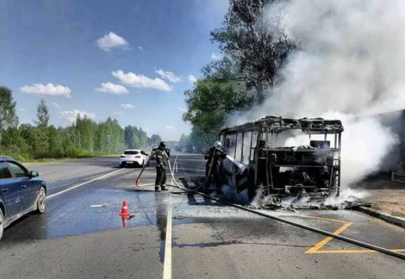 В Тверской области произошел взрыв пассажирского автобуса