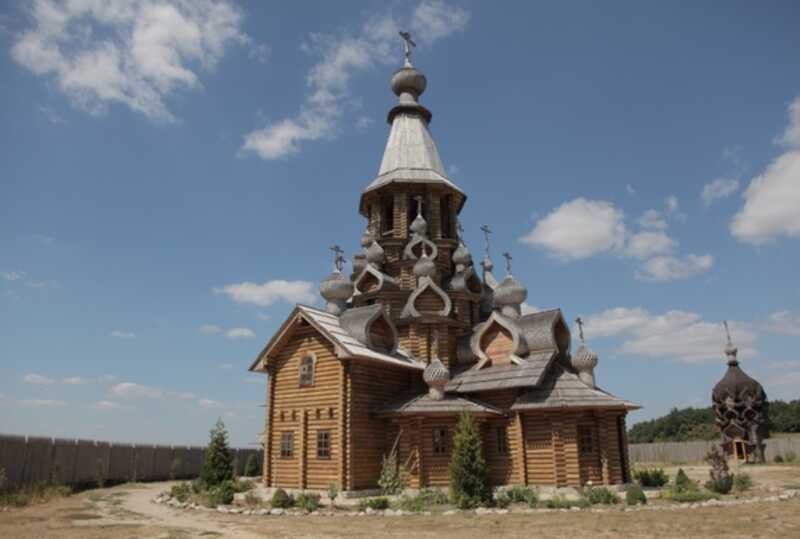 Храм в Белгородской области полностью сгорел после атаки беспилотников