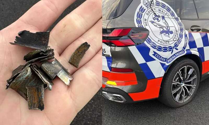 В Австралии пришлось закрыть дорогу на 10 часов из-за аварии с грузовиком, перевозившим металлолом