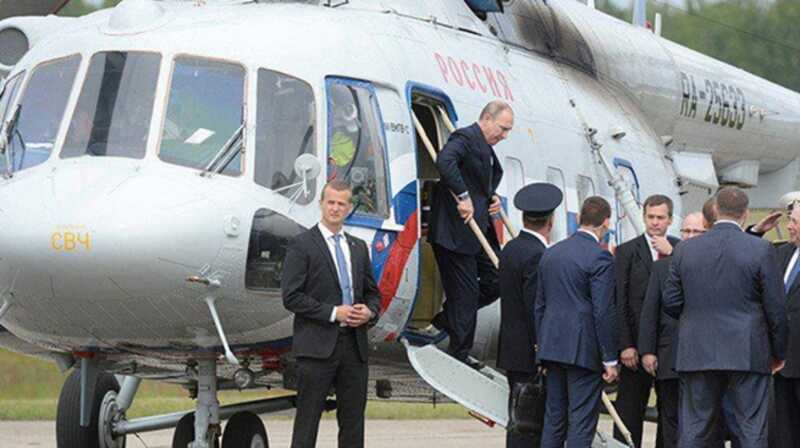 В Курской области вертолет Путина оказался в эпицентре атаки беспилотного летательного аппарата