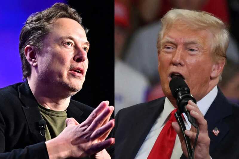 Трамп назвал Илона Маска "выдающимся человеком" после разногласий по поводу электромобилей