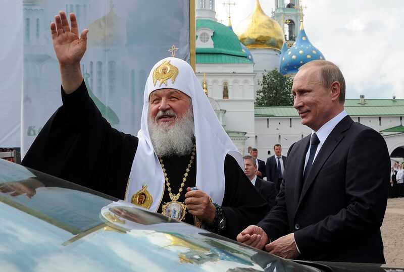 Патриарх Кирилл охарактеризовал Путина как "хорошего христианина"