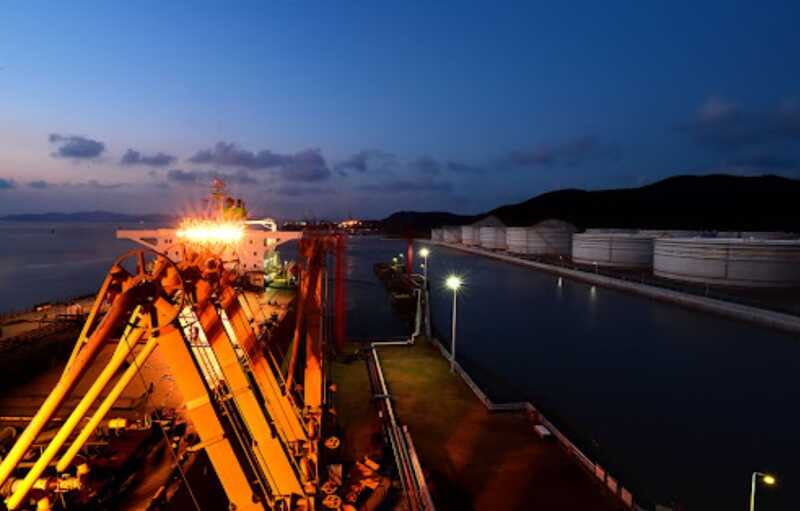 The United States imposes sanctions on a Chinese company operating an oil terminal due to its involvement in a scheme to circumvent sanctions against Iran
