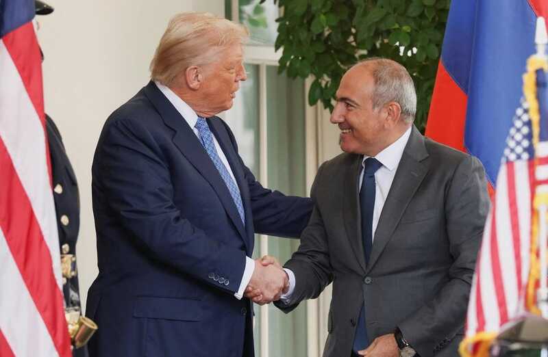 В Белом доме проходит встреча Пашиняна с Трампом перед переговорами с Алиевым